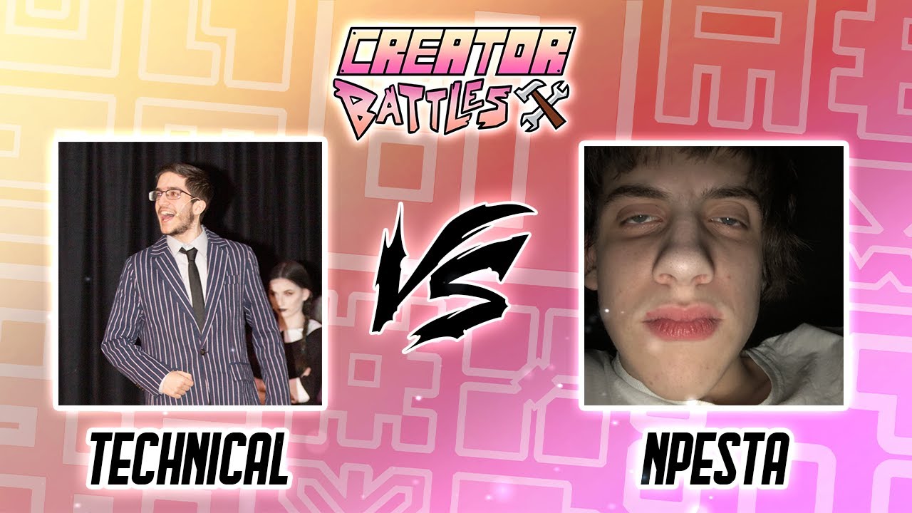 Creator Battles Highlights video thumbnail, Technical vs npesta Battle